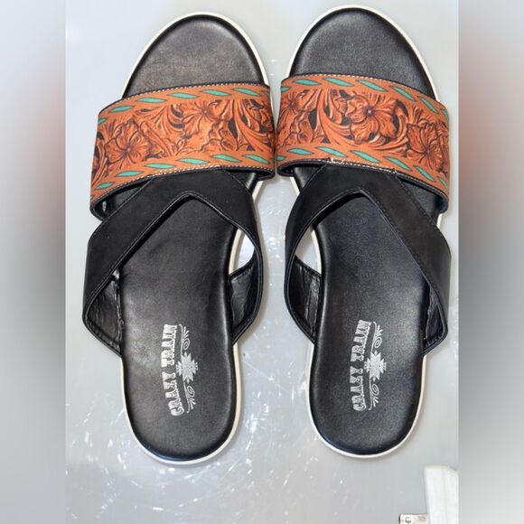 CRAZY TRAIN WOMENS SANDALS SHOES - Picture 1 of 5